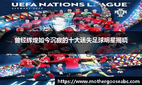 曾经辉煌如今沉寂的十大迷失足球明星揭晓